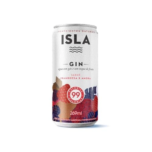 Bebida Mista Alcoólica Framboesa E Amora Isla Lata 269ml