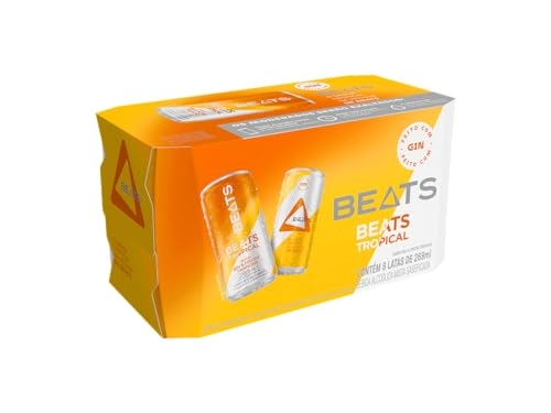 Bebida Mista Alcoólica Tropical Beats Lata 269ml