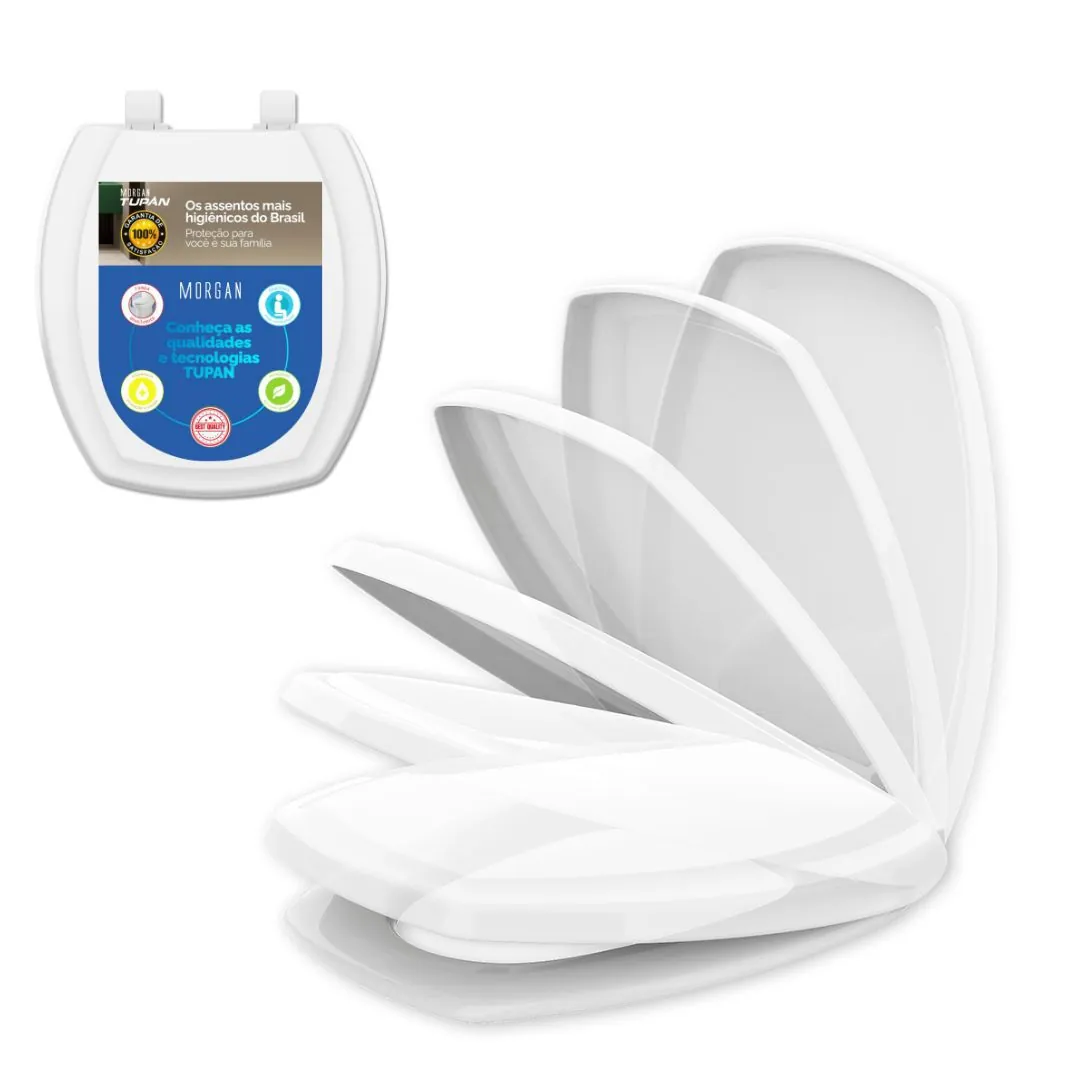 Assento Incepa Thema Branco Soft Close Pp Tupan
