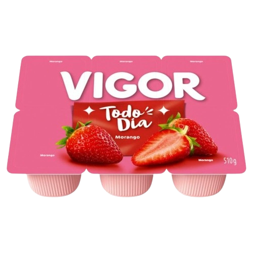 Iogurte Vigor Lactive Morango