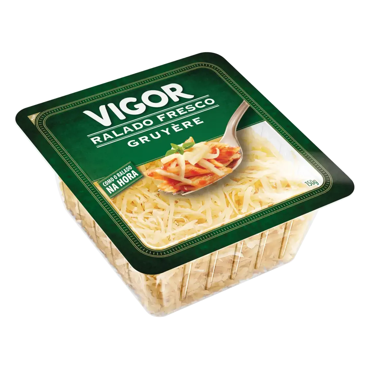 Queijo Gruyère Ralado Vigor Bandeja 150g