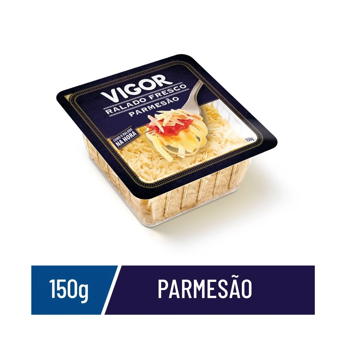 Queijo Parmesão Ralado Vigor Bandeja 150g