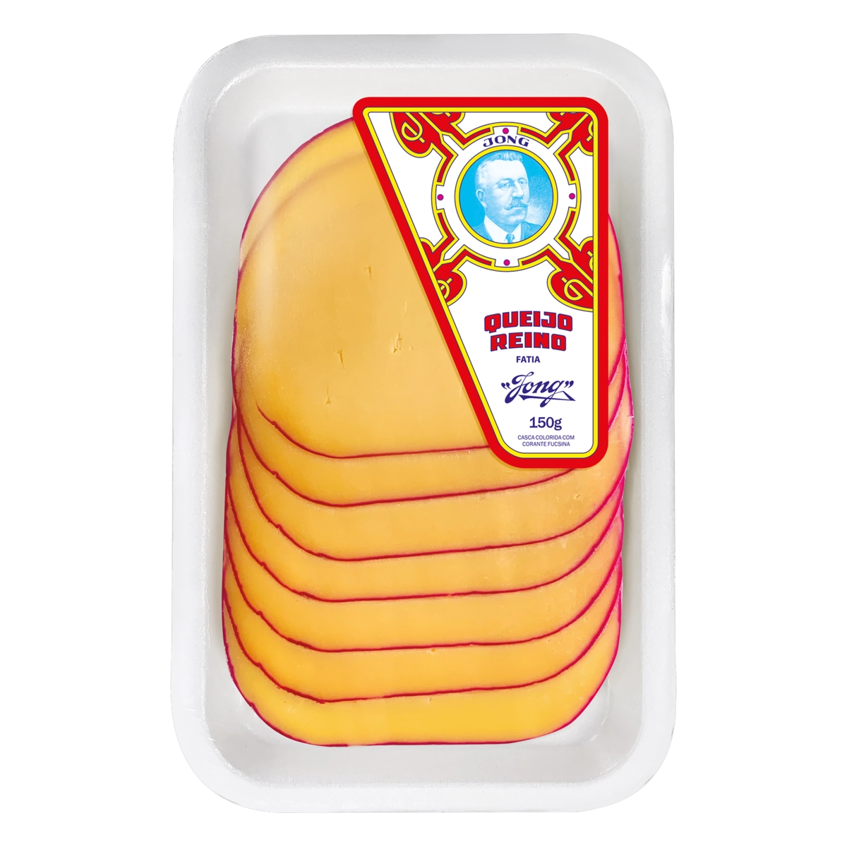 Queijo Reino Fatiado Jong 150g