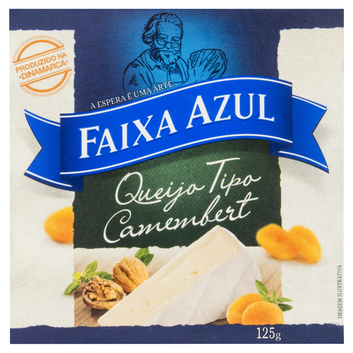 Queijo Camembert Faixa Azul 125g