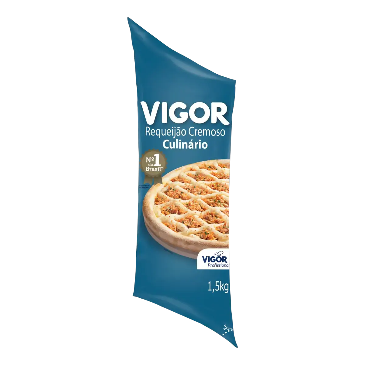 Requeijão Cremoso Uso Culinário Vigor Bisnaga 1,5kg