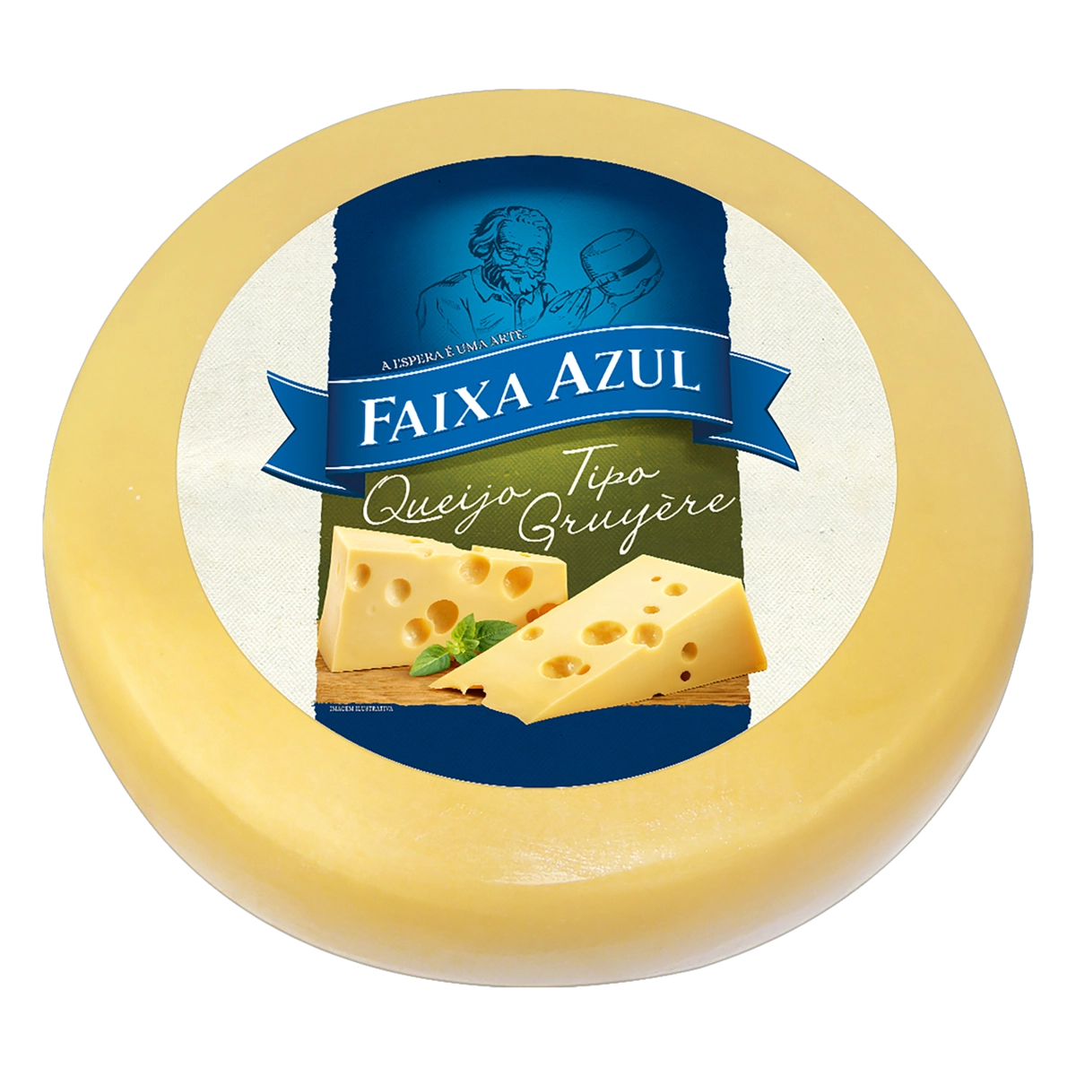 Queijo Gruyère Faixa Azul