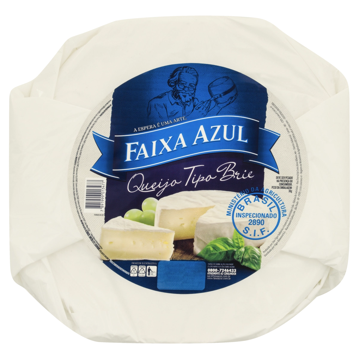 Queijo Brie Faixa Azul