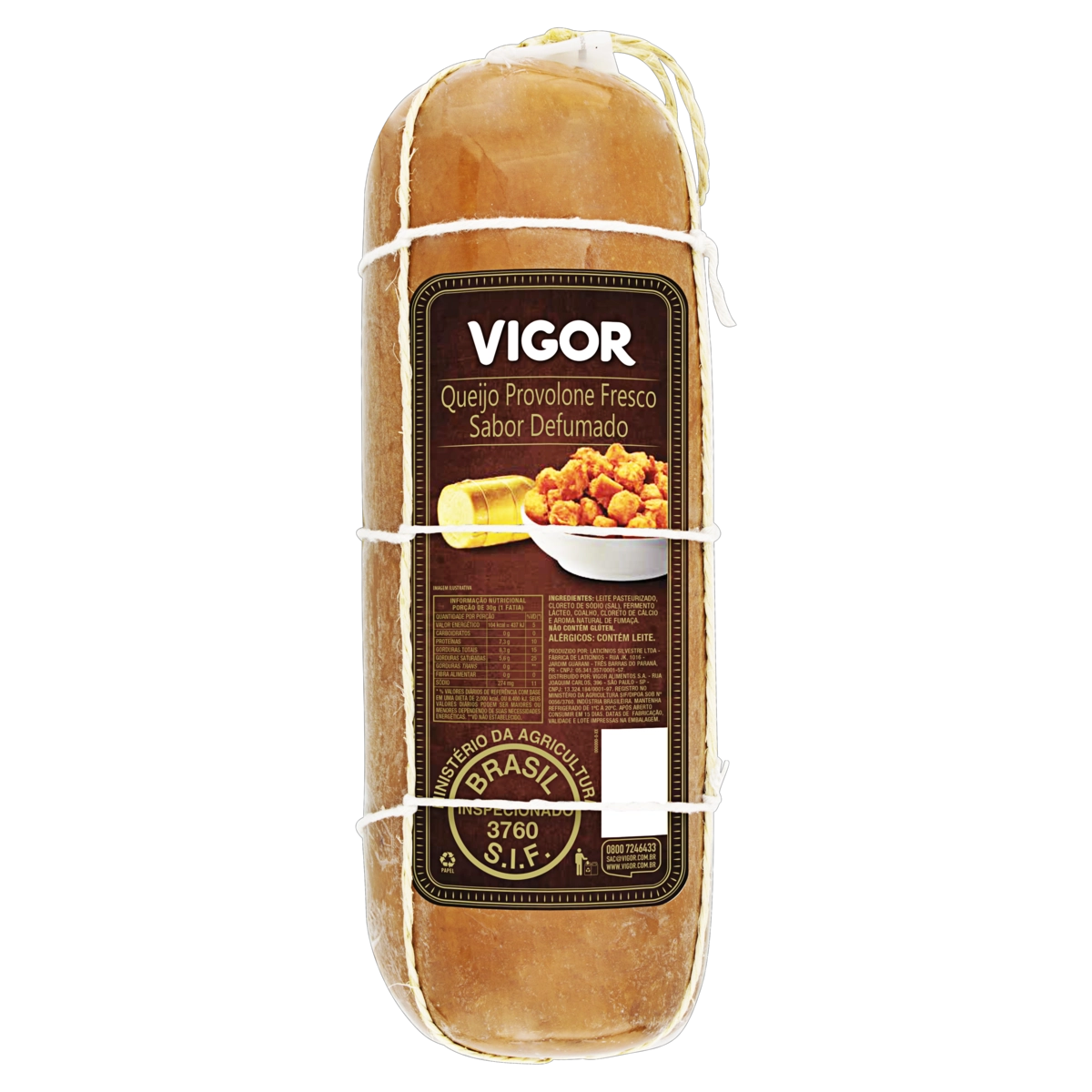 Queijo Provolone Defumado Vigor