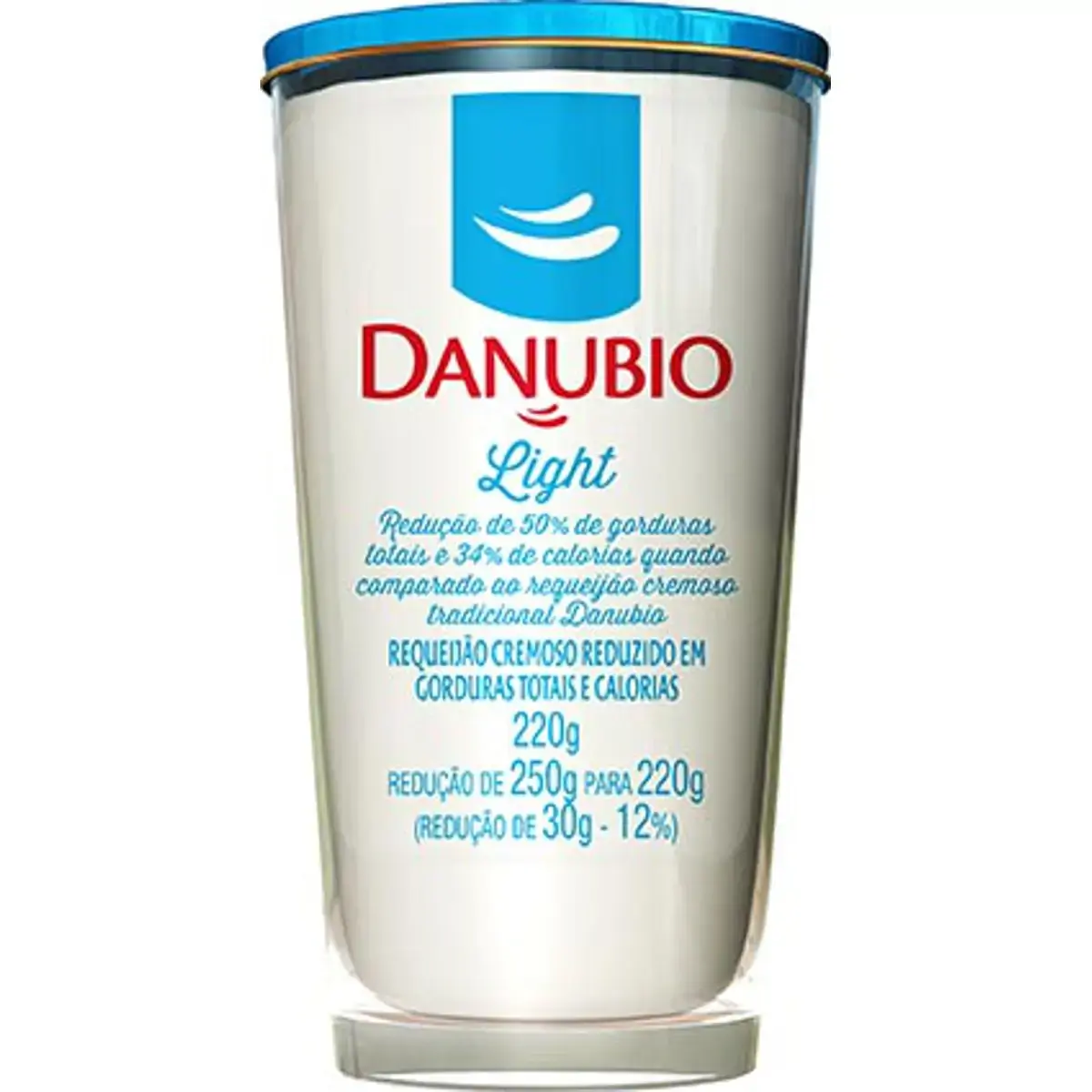 Requeijão Cremoso Light DANUBIO 220g