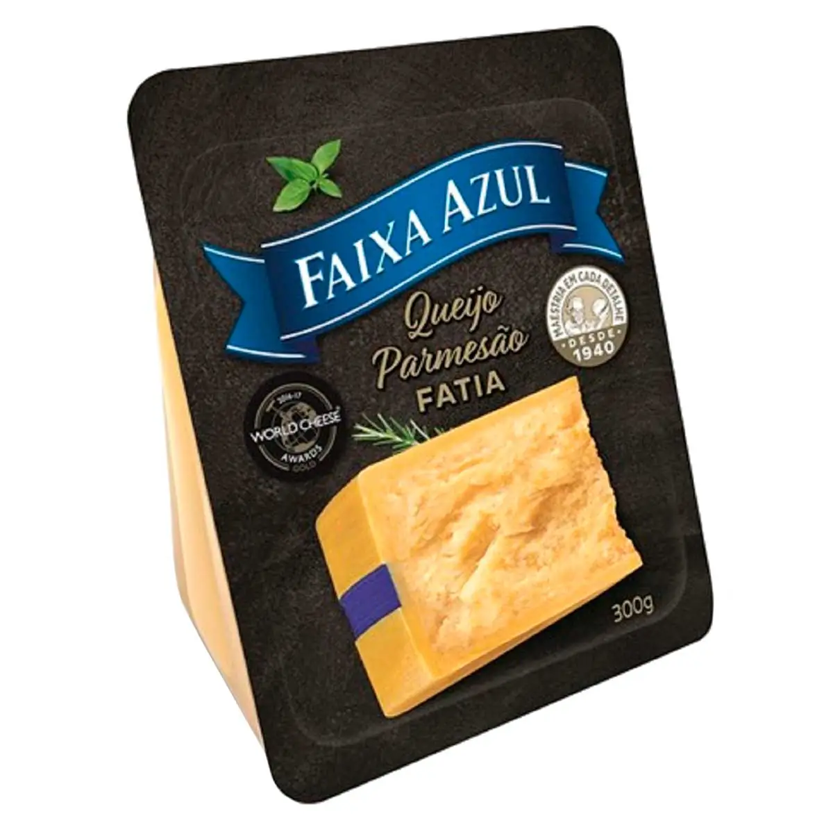 Queijo parmesão FAIXA AZUL Fatia 300g