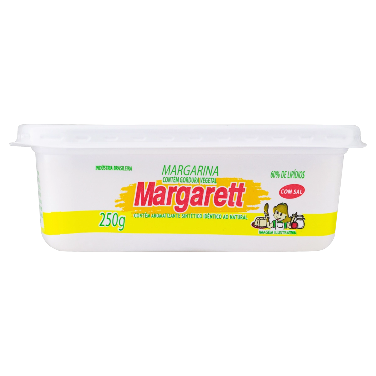 Margarina Com Sal Margarett Pote 250g