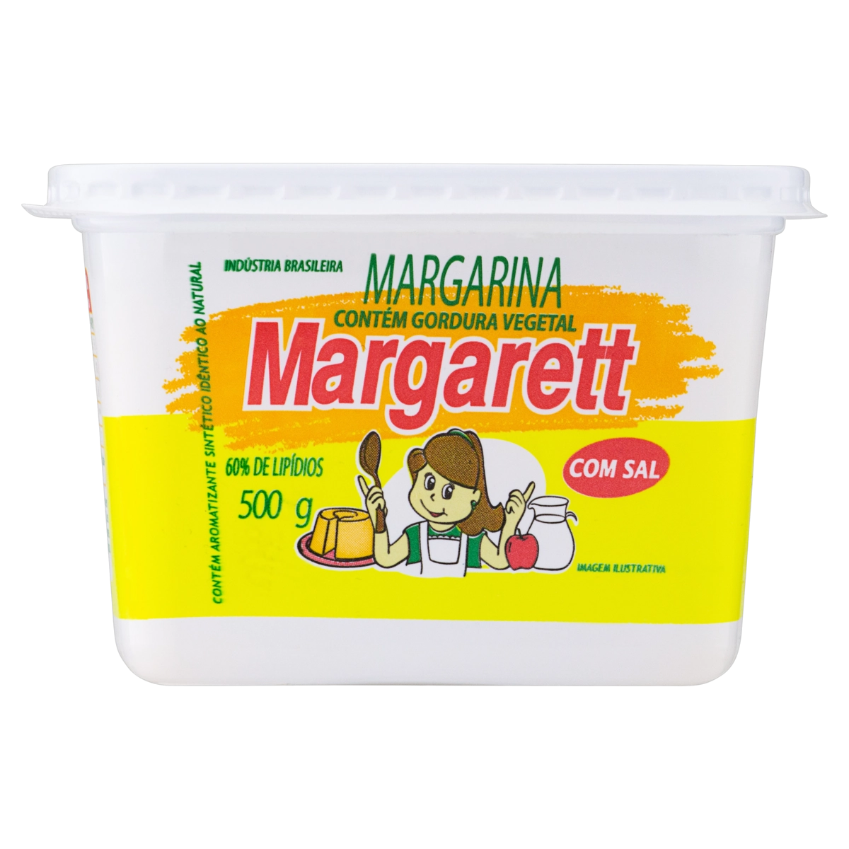 Margarina Com Sal Margarett Pote 500g