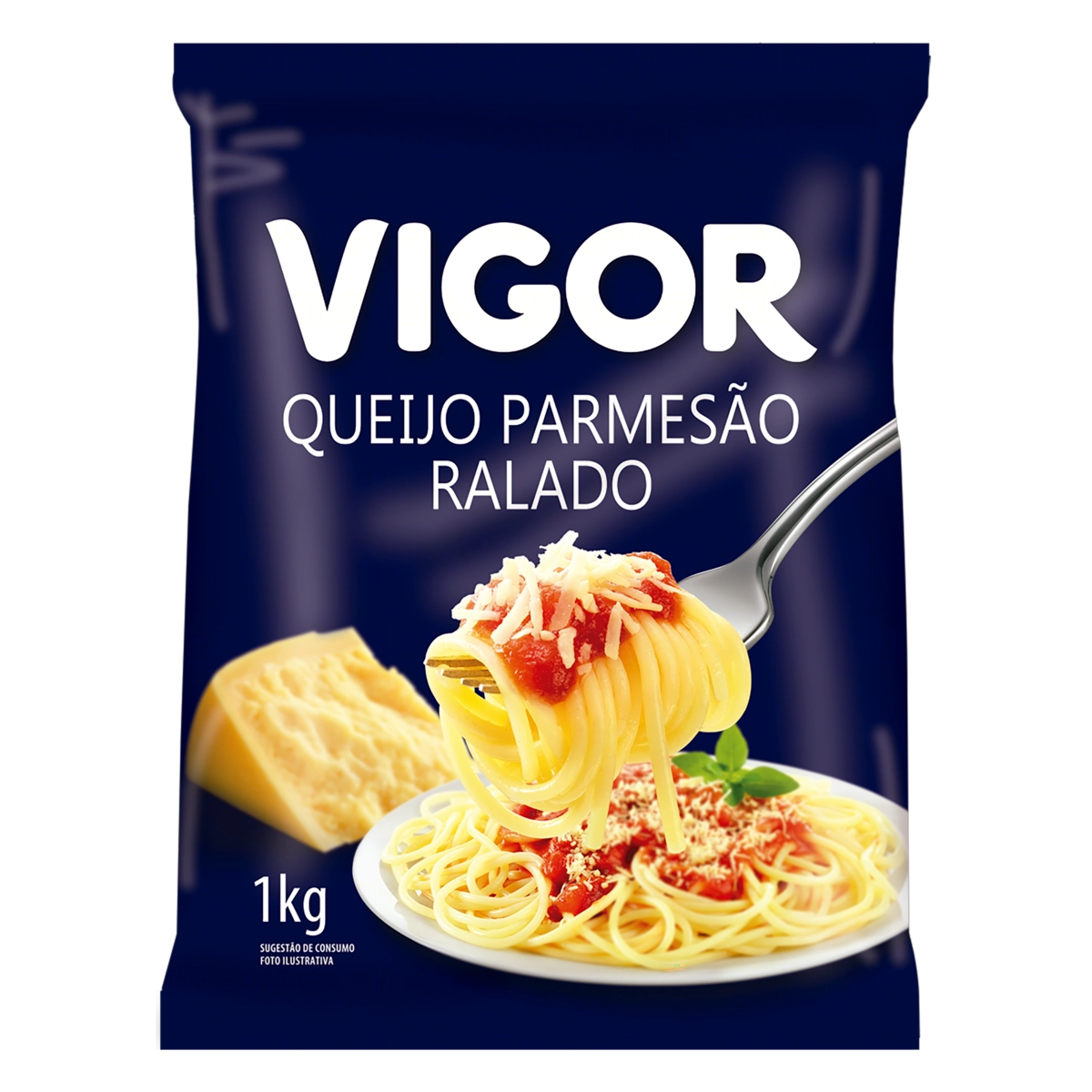 Queijo Parmesão Ralado Vigor Pacote 1kg