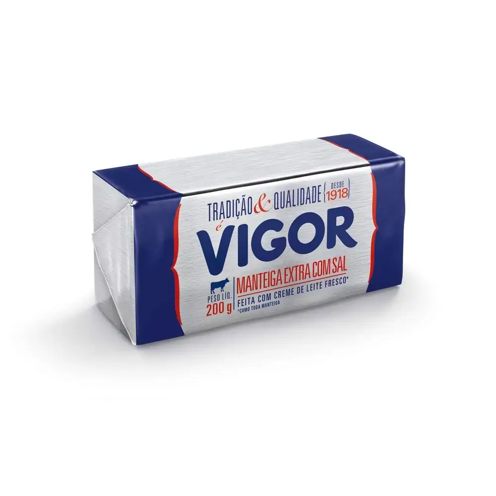 Manteiga Extra S/ Vigor 200gr