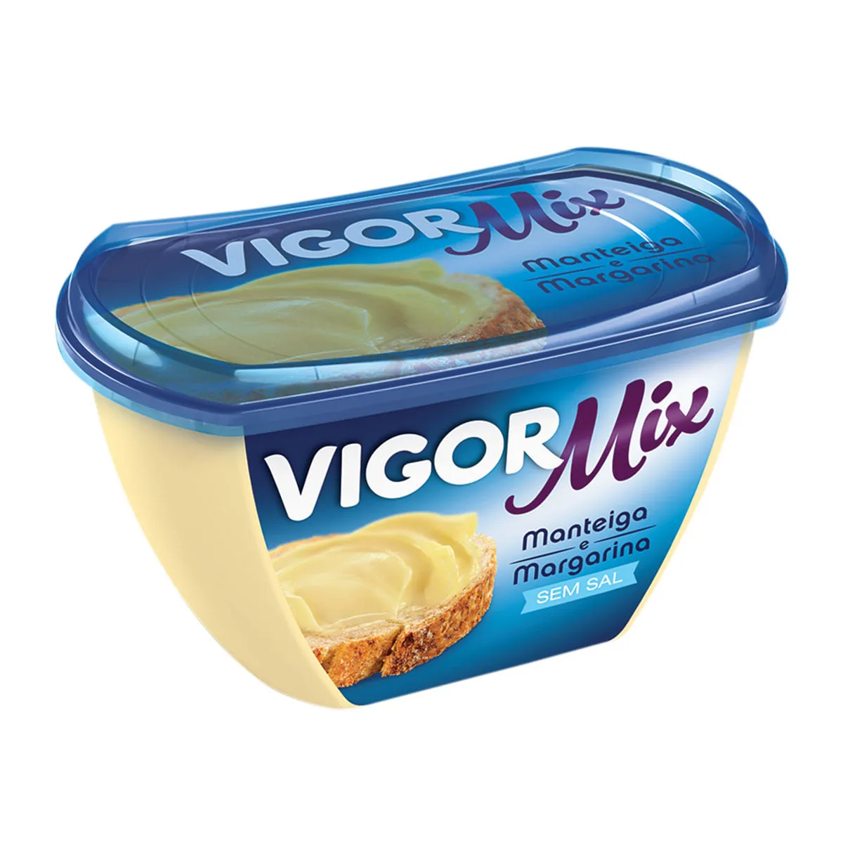 Mix de Margarina e Manteiga sem Sal Vigor 500g