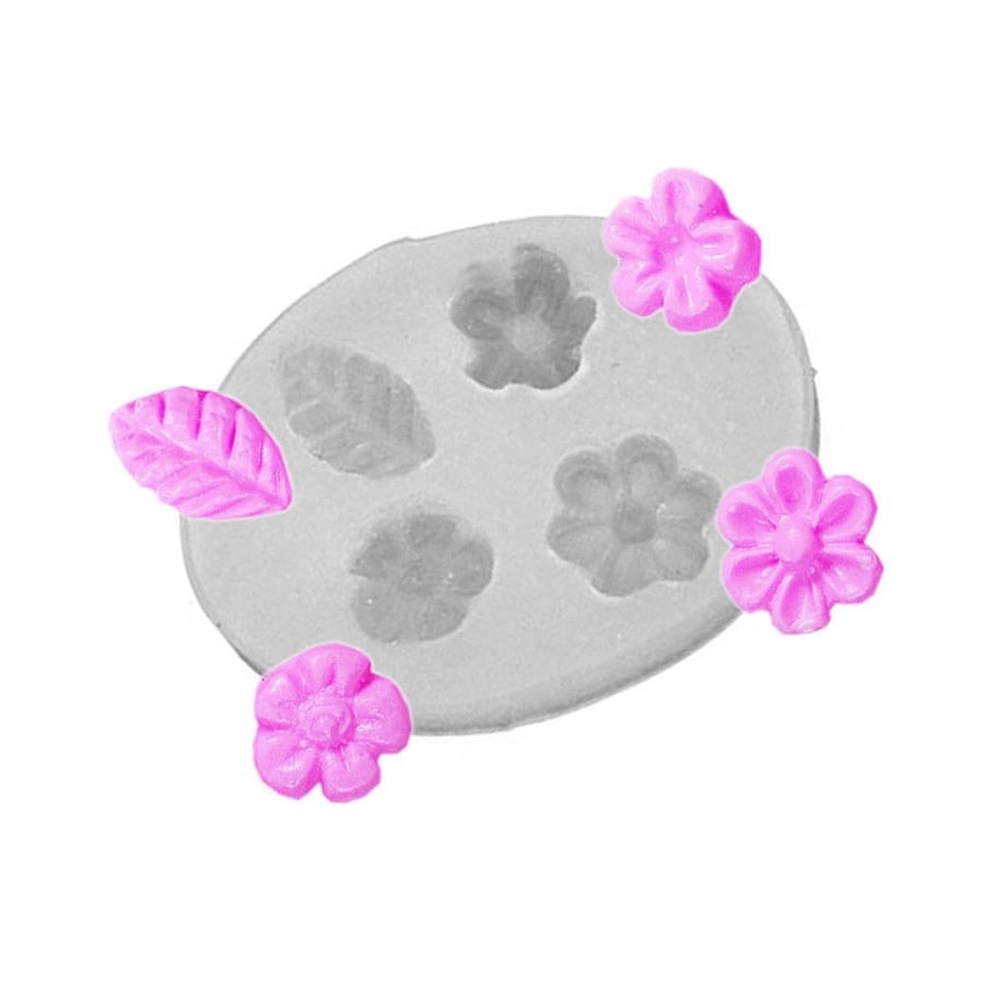 Mold Silic Florzinhas 2.112 Flex Arte