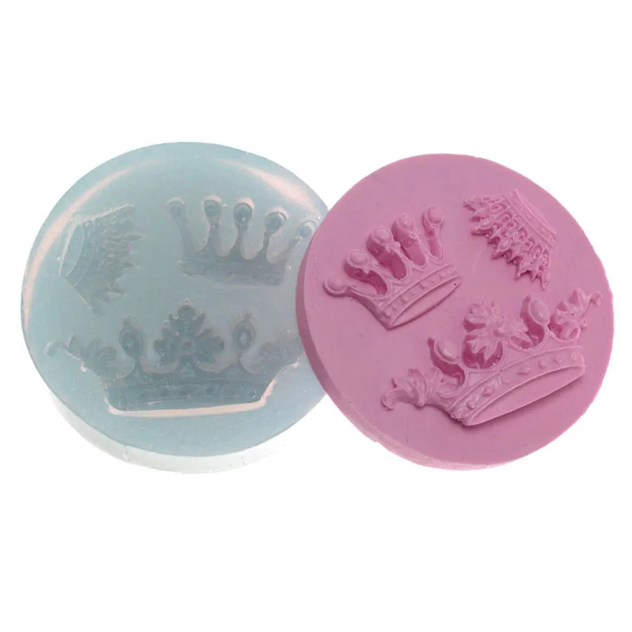 Mold Silic Trio De Coroas Variadas 251 Flex Arte