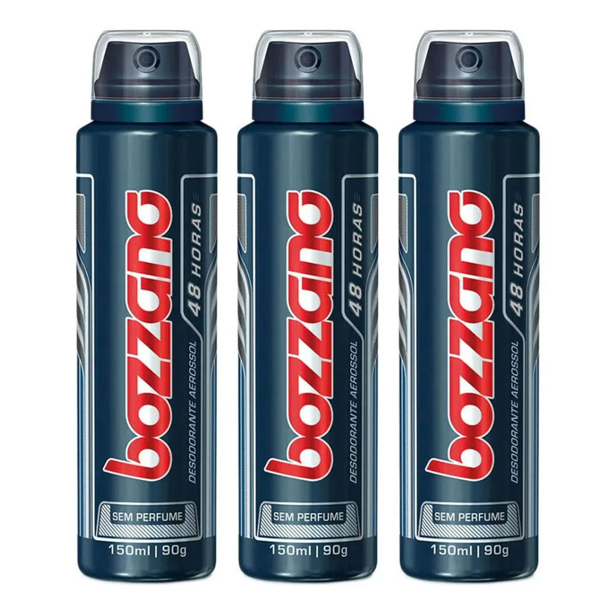 Desodorante Aerosol Bozzano Sem Perfume 90ml 3 Unidades
