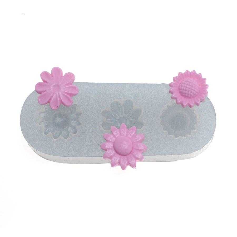 Mold Silic Trio De Flores 114 Flex Arte