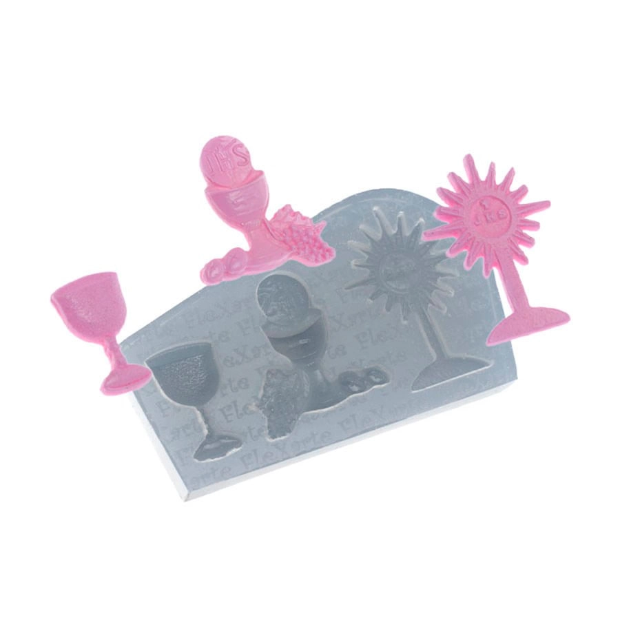 Mold Silic Trio De Calices 464 Flex Arte
