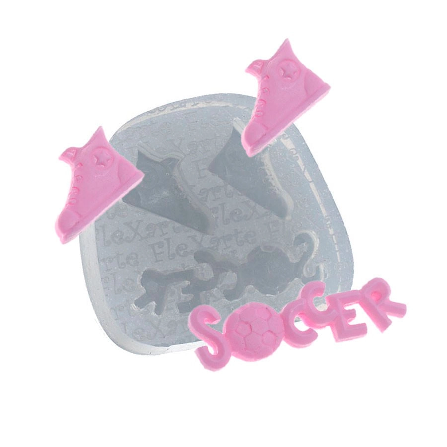 Mold Silic Par De Tenis/soccer 71 Flex Arte