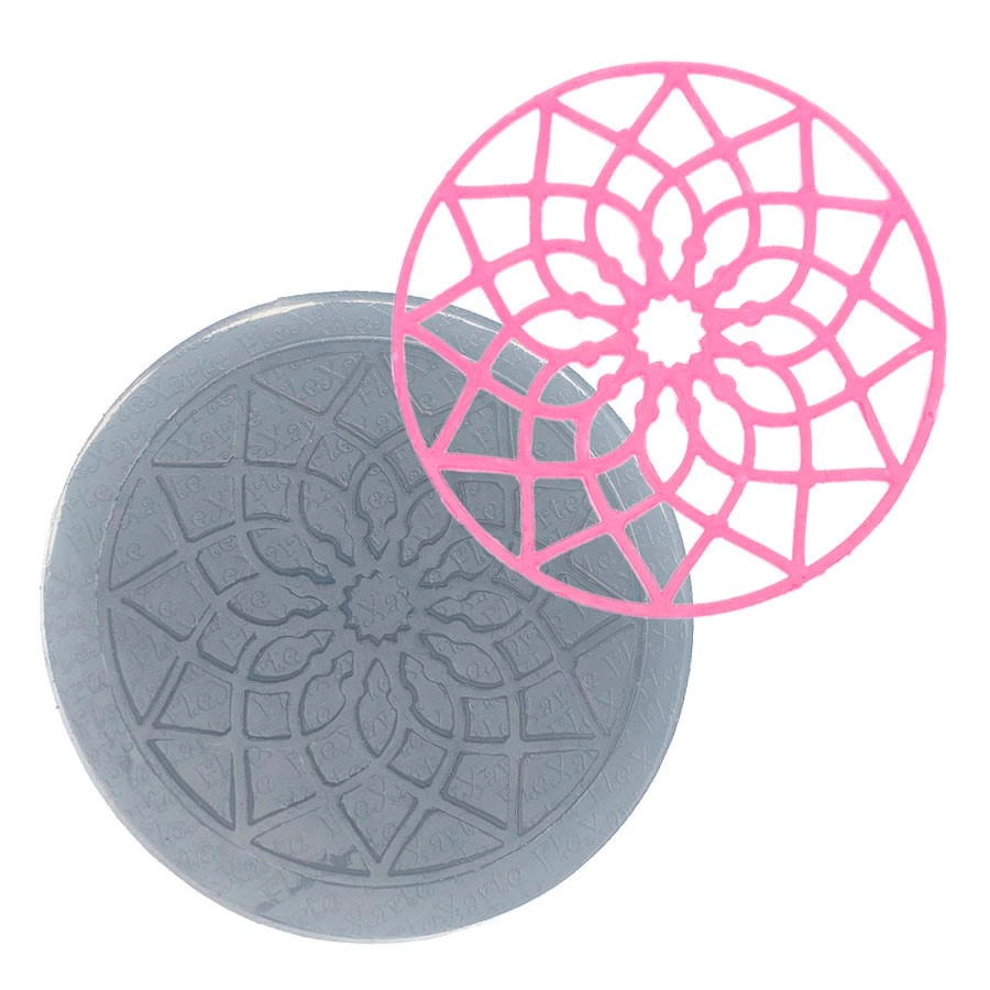Mold Silic Renda Red Mandala 119 Flex Arte