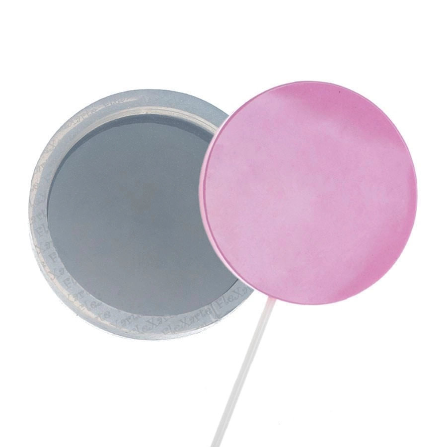 Mold Silic Pirulito Grd 8cm 157 Flex Arte