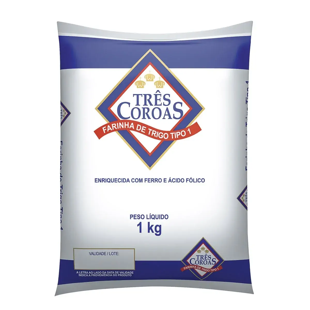 Farinha Especial Sem Fermento Tres Coroa 1kg