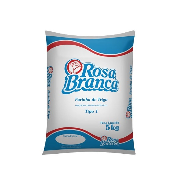 Farinha Trigo Esp Rosa Branca 5kg
