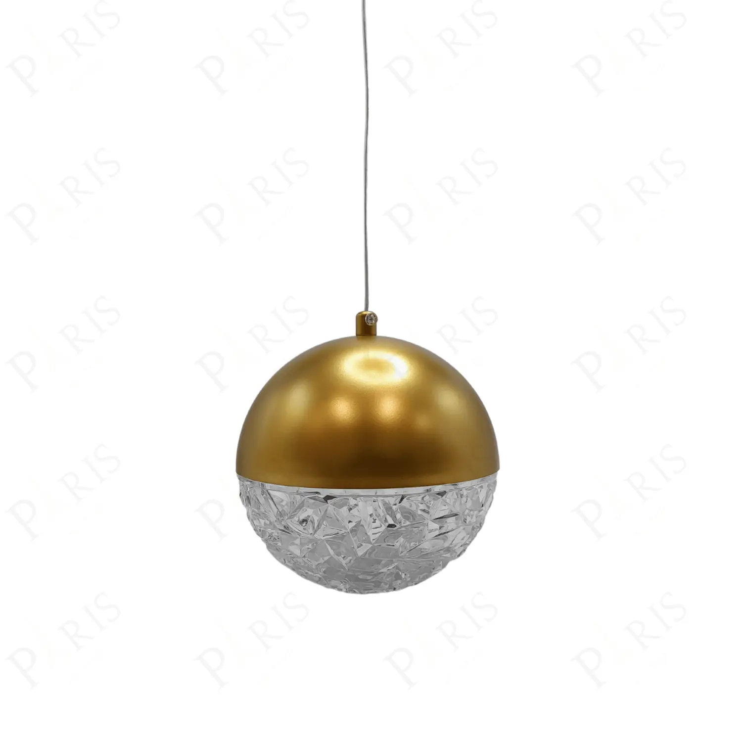 Pendente Globo Dourado 15cm Led 12w 3200k Bivolt