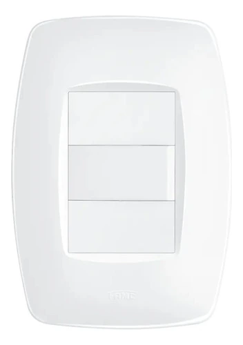 Interruptor Paralelo 10a/250v Com Placa 4x2 Fame Elegance Branco