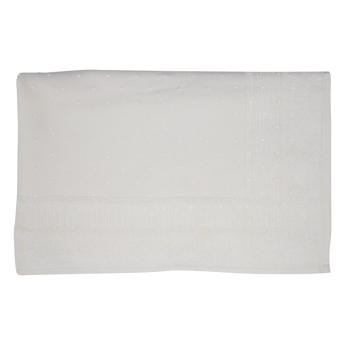 Toalha De Piso Branca Atlântica Sofisticata 50cm X 75cm