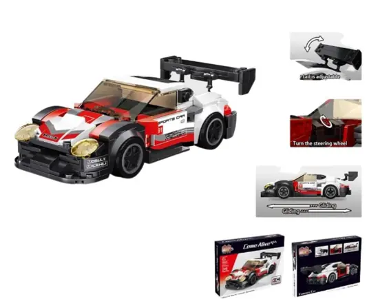 Bloco Montar Carro 285pc Toys 24488 Satyam