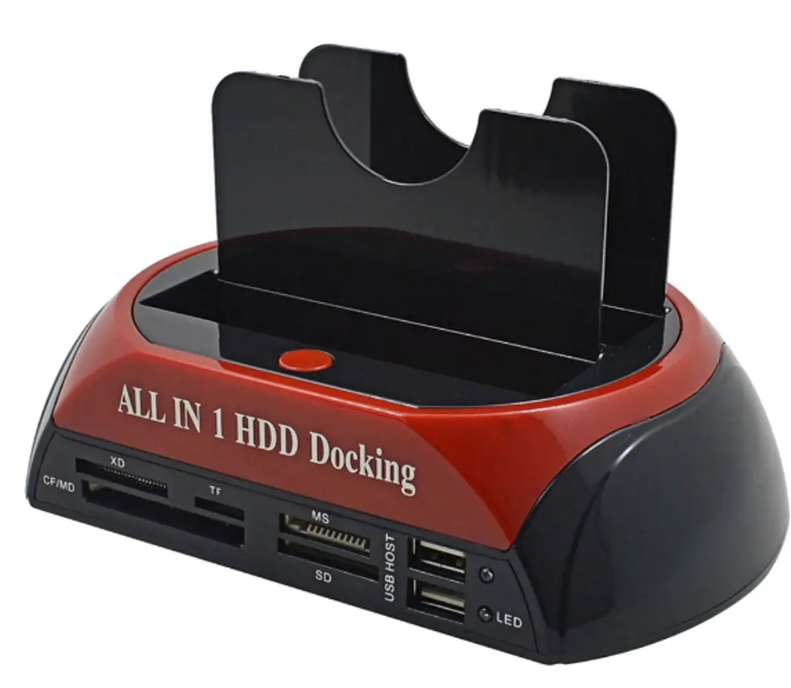 Gravador Externo Dock Station 2 Hds Sata