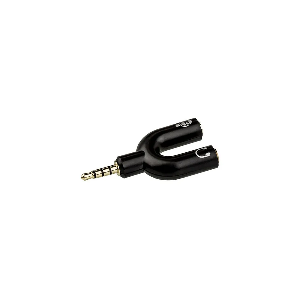 Adaptador P3 X P2 Duplo Fone - Microfone