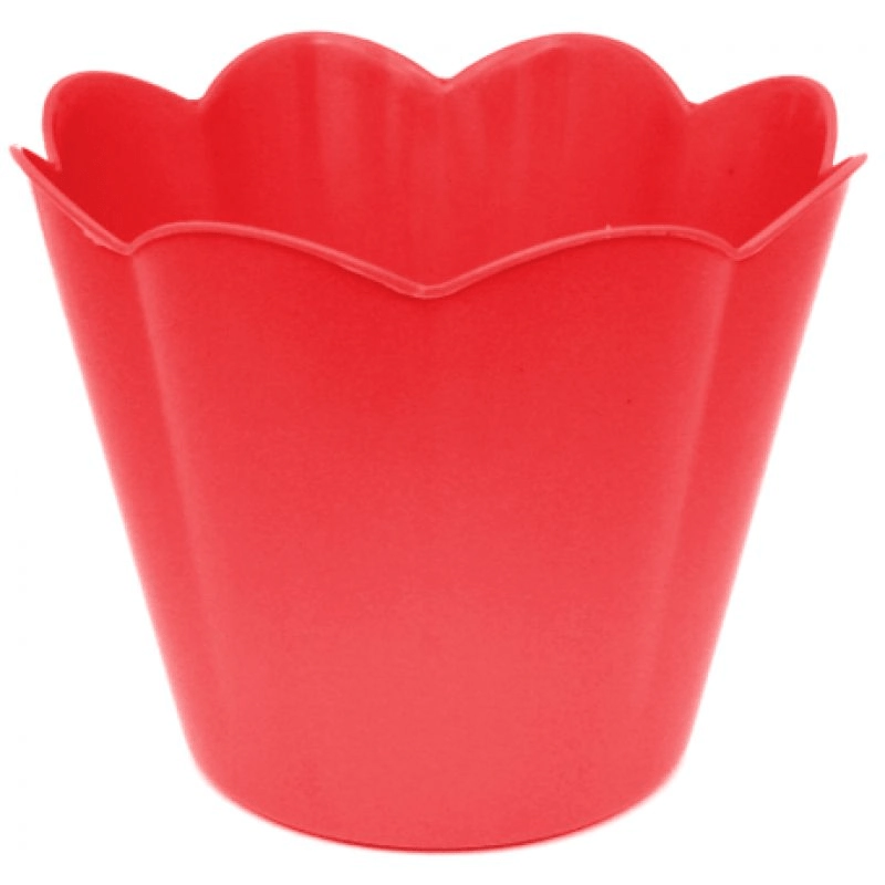 Pote Girassol Pequeno Vermelho