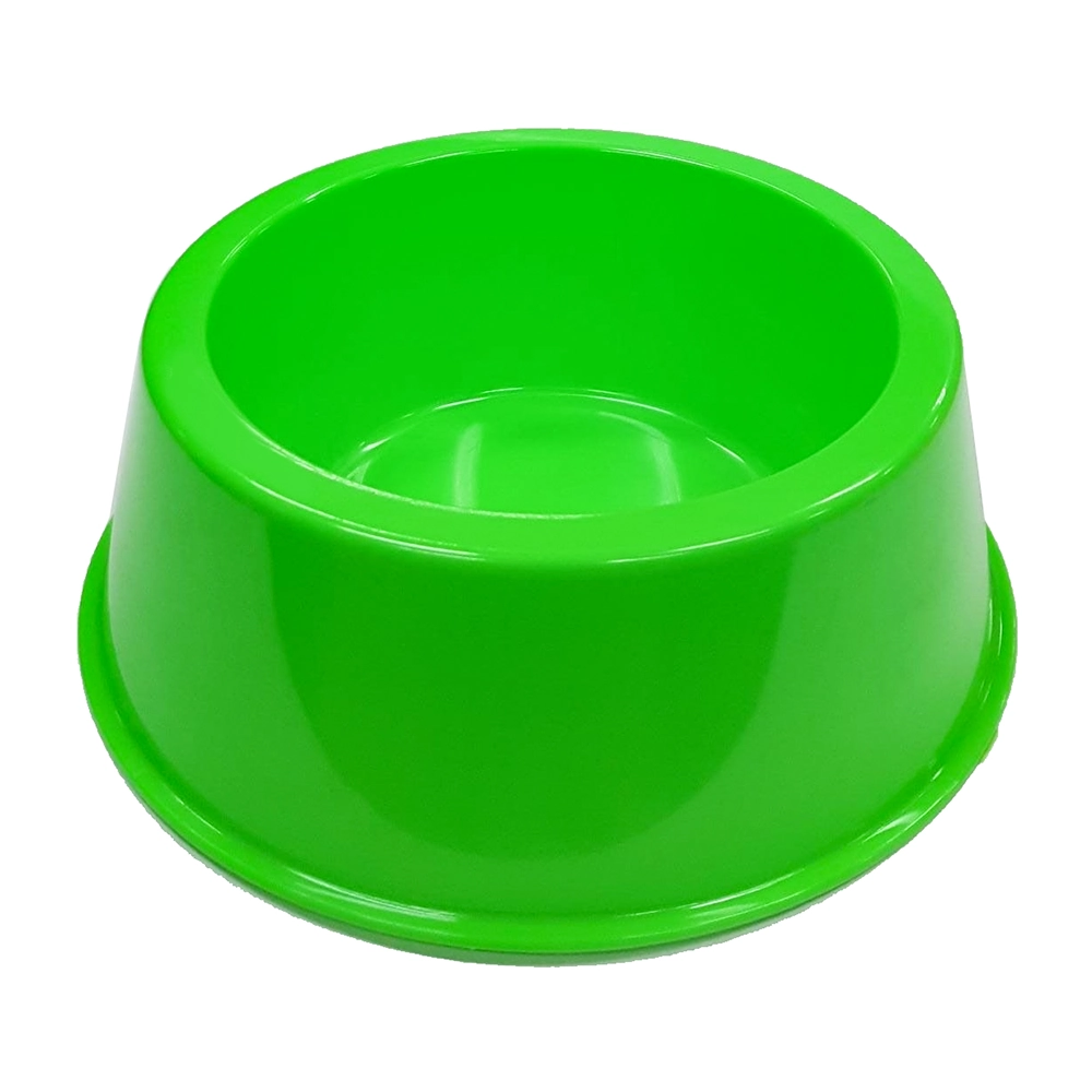 Comedouro P Caes Filhotes Vrd Neon 300ml