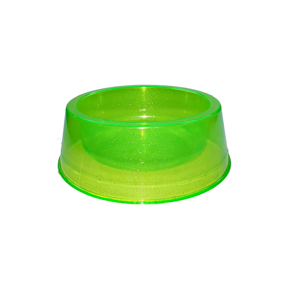 Comedouro Filhote 300ml Verde Glitter Pe