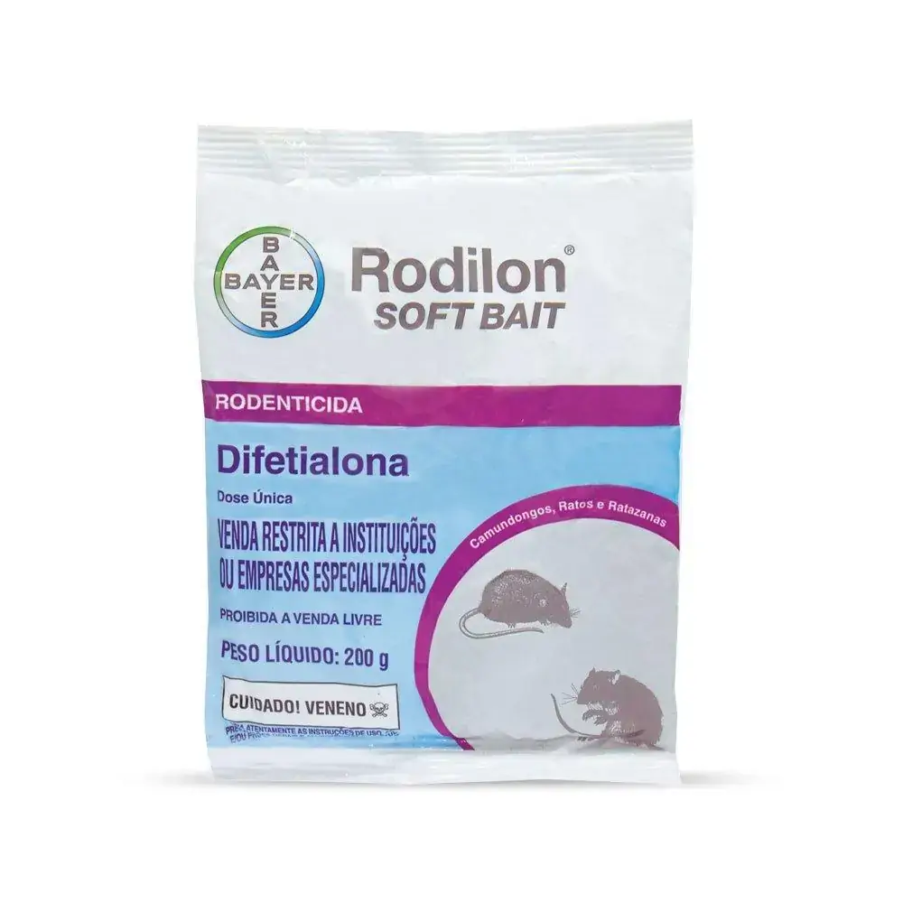 Raticida Rodilon Soft Baty 10x20gr Bayer