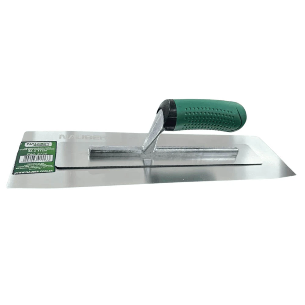 Desempenadeira Inox Super Flex Angular Nauber 36x11cm