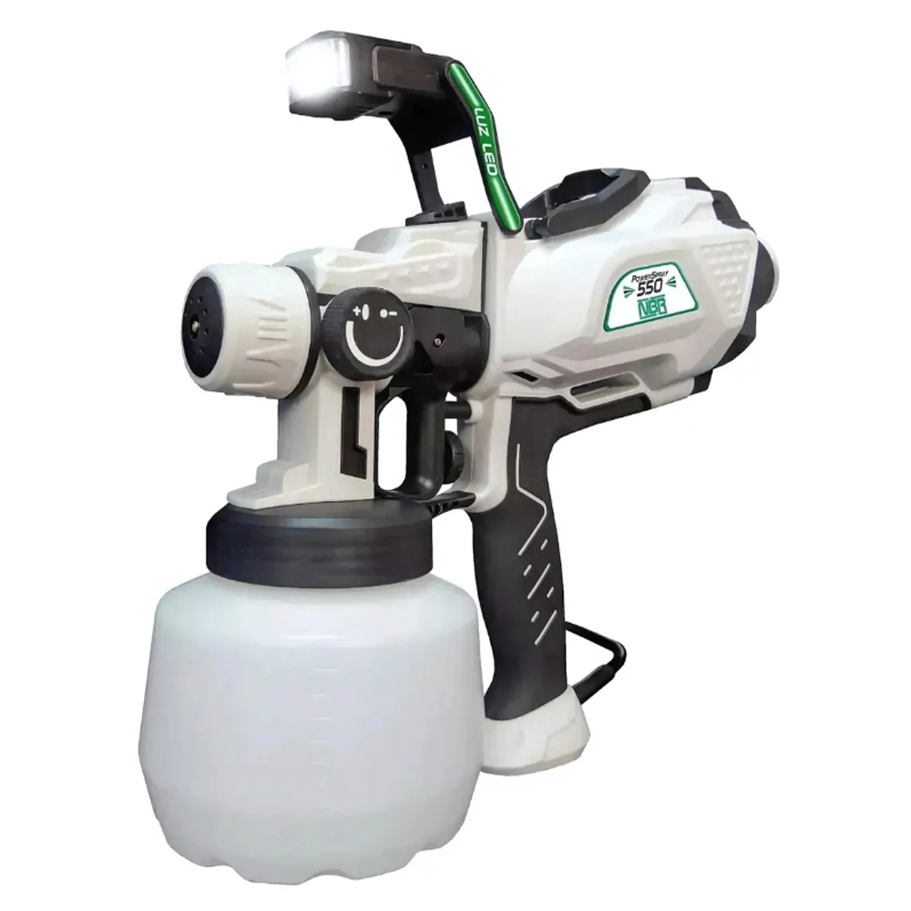 Pistola Pulverizadora Power Spray 550 Nauber Nbr 220v