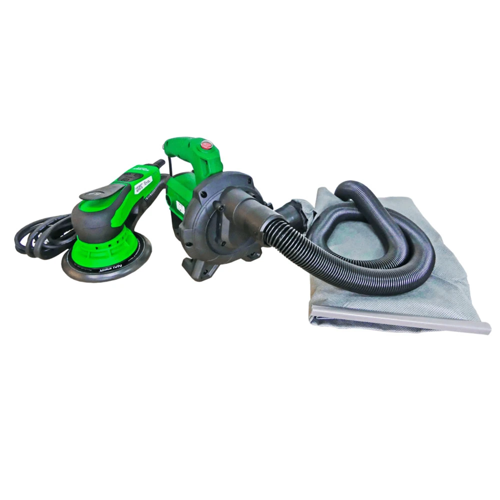 Kit Lixadeira Roto Orbital 5" C/ Turbina Tbn-750 Nauber 220v