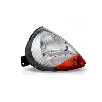Farol Principal FORD KA Lado Direito com Pisca Âmbar H7/H1 - FABRICIO FAR0184