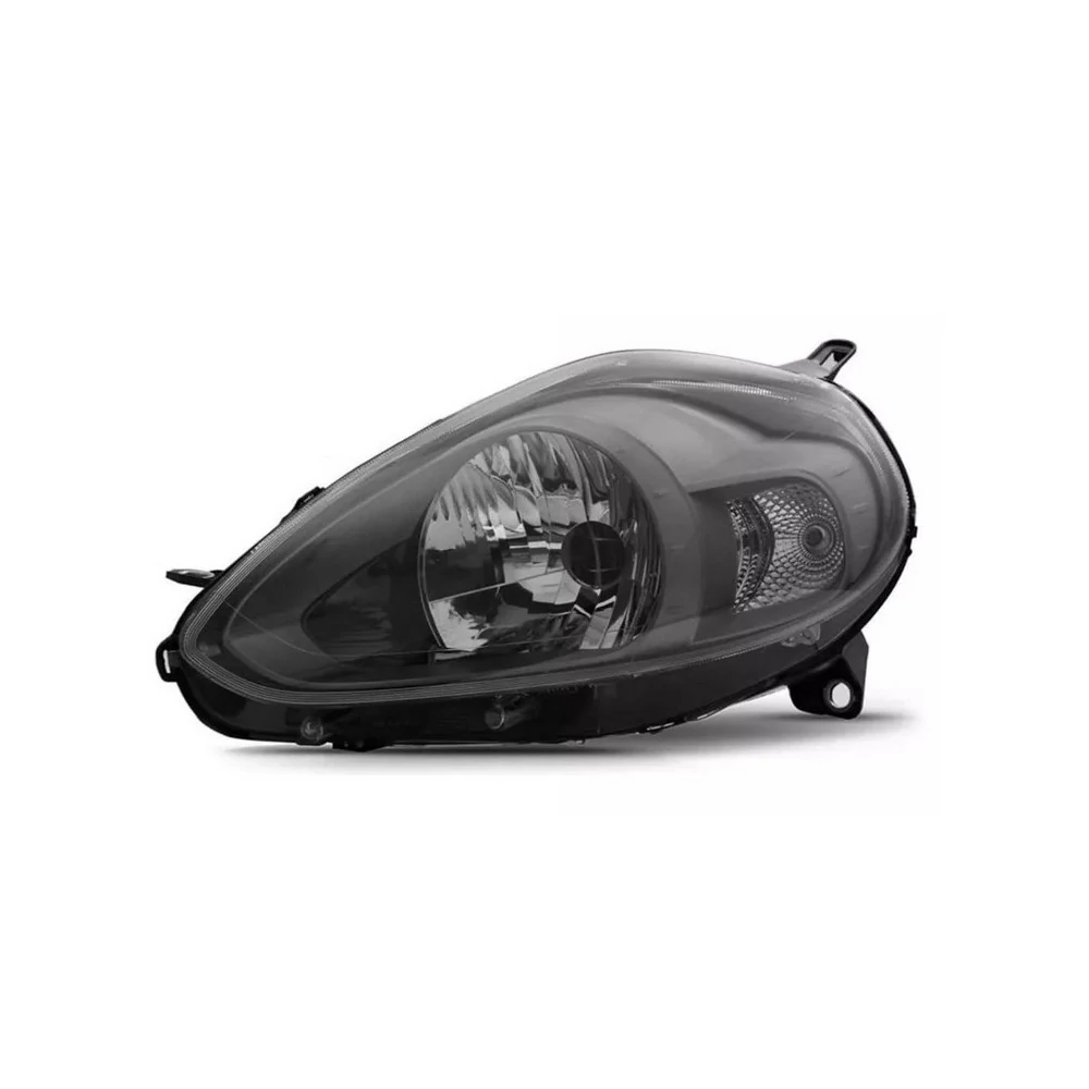 Farol Principal FIAT PUNTO Lado Esquerdo Máscara Negra - FABRICIO MG01168BL