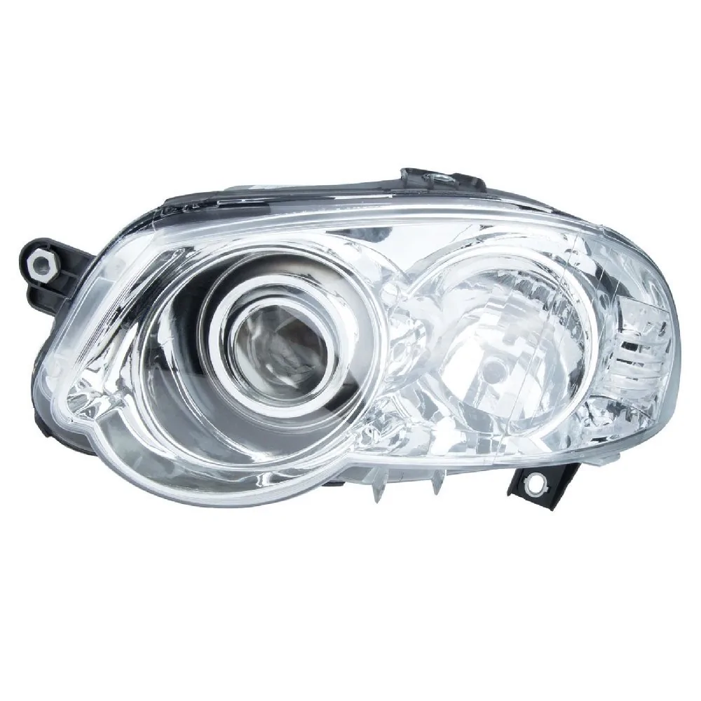 Farol Principal Lado Esquerdo Máscara Cromada Aro Cromado - FABRICIO FAR0279
