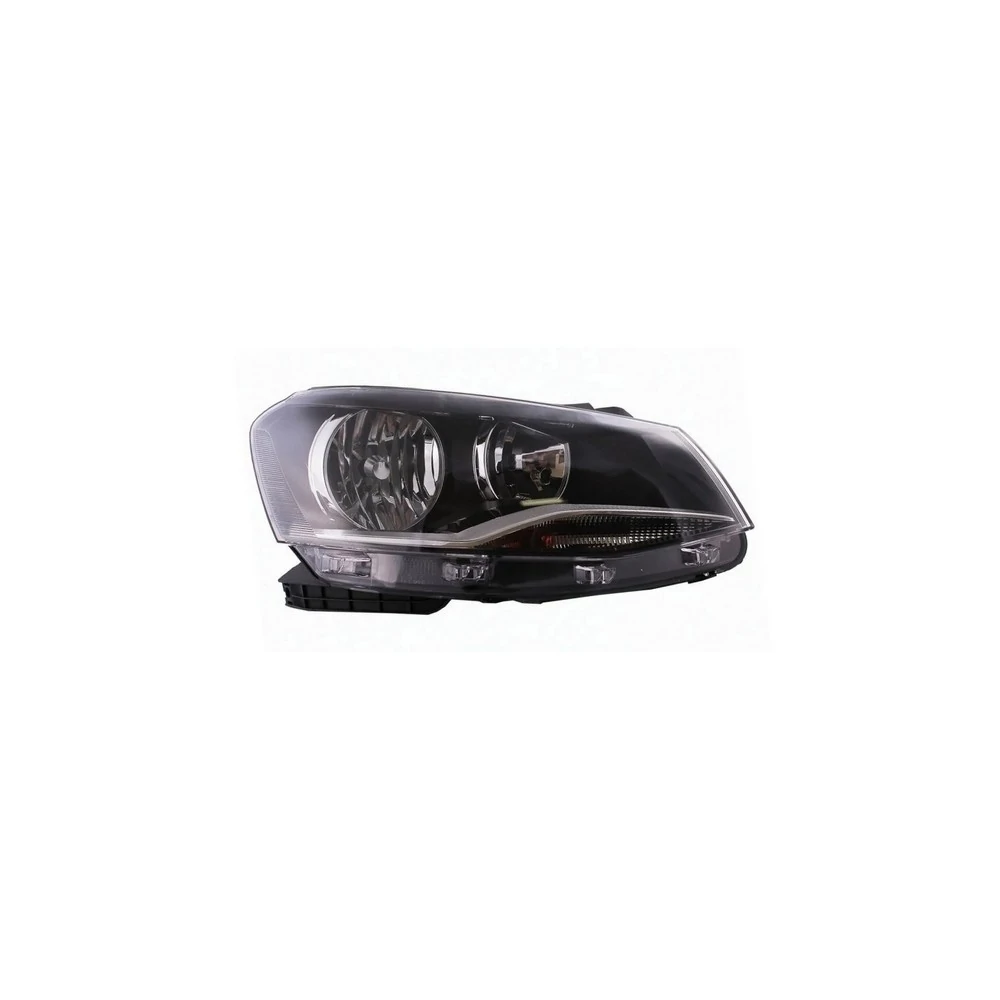 Farol Principal Lado Direito Máscara Negra Birefletor - FABRICIO MG23068R