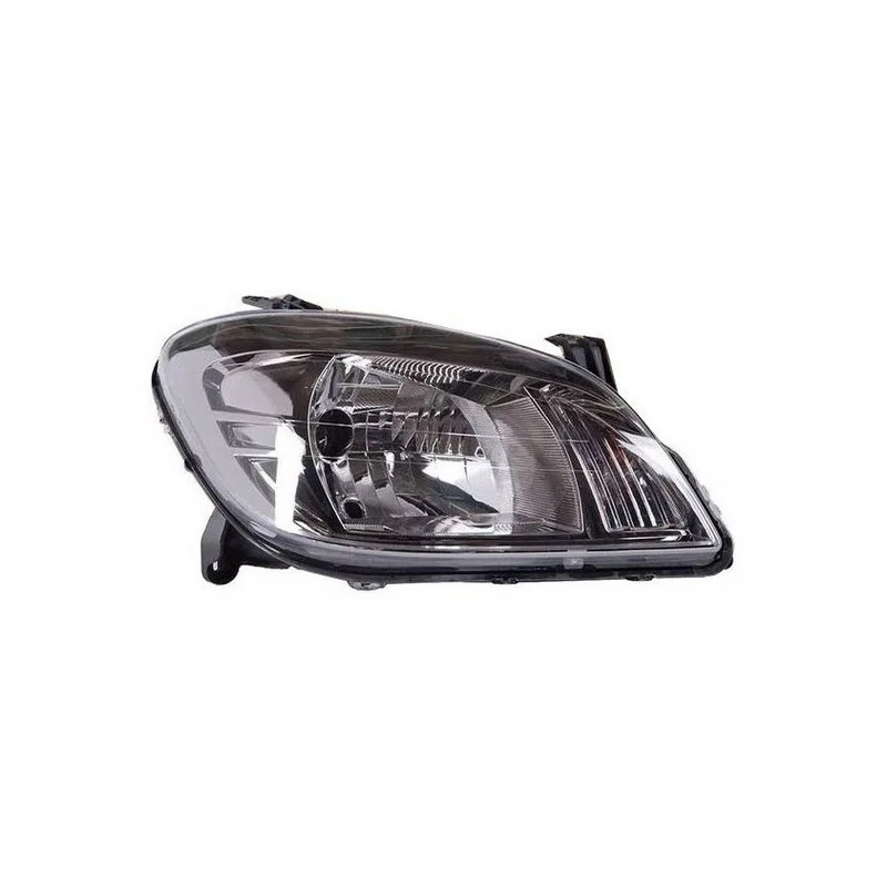 Farol Principal CHEVROLET - GM CELTA/PRISMA Lado Direito Dark Chrome H4 - FABRICIO WH0428001D