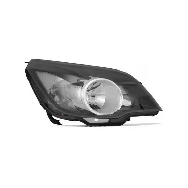 Farol Principal CHEVROLET - GM AGILE/MONTANA Lado Direito Máscara Negra H7/H1 - FABRICIO FAR0006