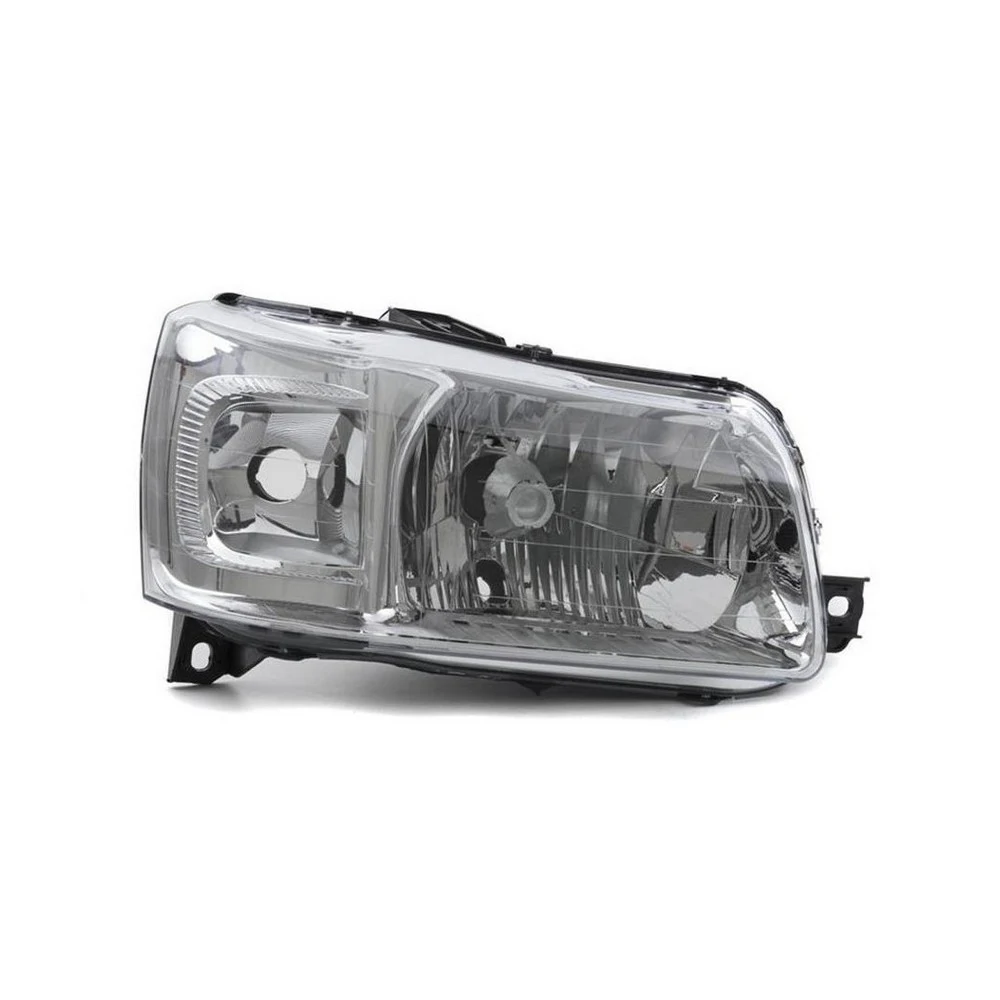 Farol Principal FIAT FIORINO/UNO Lado Direito Máscara Cromada - FABRICIO F002