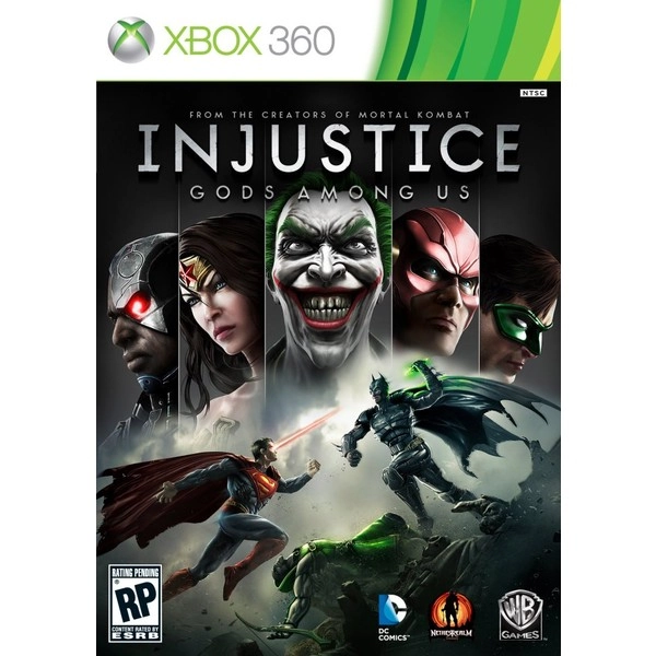 Injustice Gods Among Us Xbox 360 Dvd